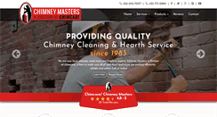 Desktop Screenshot of chimneymasters.net