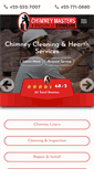 Mobile Screenshot of chimneymasters.net